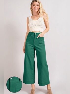 Soft Wash Wide Leg Jeans - eesome